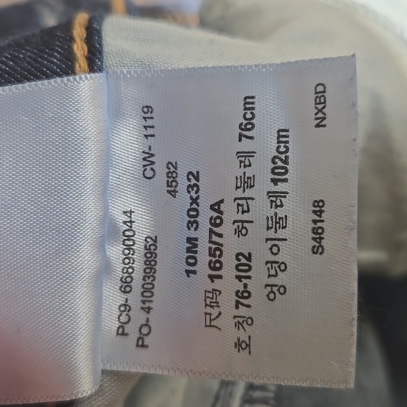 Denizen From Levis Women's Modern Boot Cut Dark Blue Denim Jeans Size 10 - Picture 12 of 12